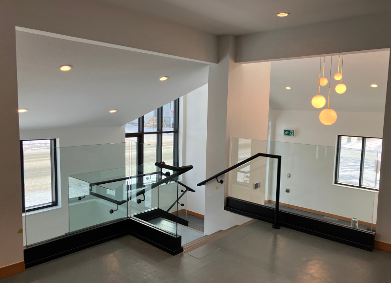 church foyer