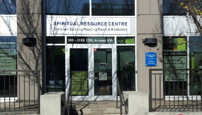 Exterior of Christian Science Reading Room Calgary